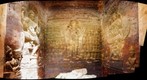 Interior of Prasat Kravan Temple, Cambodia.