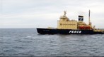 Ice Breaker Kapitan Khlebnikov in the Berents Sea