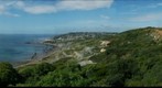 The Black Ven Landslide and Lyme Regis, Dorset