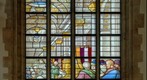 Glas 9. Aankondiging geboorte van Johannes.