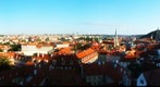 Prague view from castle