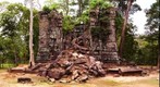 Ruined temple near Koh Kher, Cambodia.