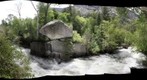 Little Cottonwood Creek at flood stage