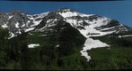 Avalanche chute in Glacier National Park, Montana