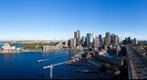 Sydney Harbour View from the Bridge Pylon Lookout, 3:29 to 3:39pm,  Jun 22, 2011