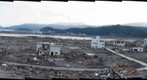 Giant Tsunami disester in Rikuzen-Takada