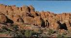 Arches NP, Fiery Furnace at sunset