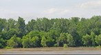 Missouri River, Kansas City, MO. located North of River Market area, Town of Kansas Observation Deck