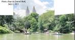 Central park fom a Boat