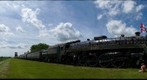 Big skies, big locomotive, Big Valley, Alberta