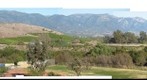 070101 goleta dos pueblos high school coastal mountain to santa barbara island view from east stands