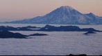 Mt. Rainier Panoramic at Sunrise