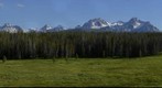 Sawtooth Mountain Range West of Stanley, Idaho