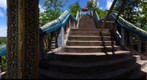 View from steps leading up to Phnom Krom temple, Cambodia.