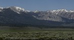 Wide View of a Section of the Sawtooth Mountain Range, Idaho.