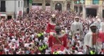Despedida Gigantes en la plaza del Ayuntamiento