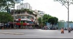 Intersection in Ho Chi Minh City, Vietnam