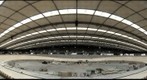 Inside the 2012 London olympic velodrome