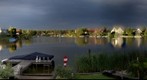 Tjalk - Baak Sunset Kropswolde the Netherlands