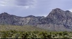 Road between Las Vegas  and Pahrump near Red Rock Canyon just West of the road to the city of Blue Diamond