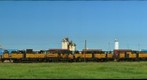 Loram rail grinder, Edmonton