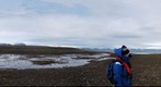 Departing Cape Tegetthoff