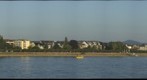 Bonn evening on the Rhinefront