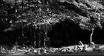 Balanced Rock Blackand White