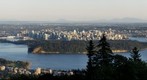 Vancouver at Sunset from Cypress Mountain  