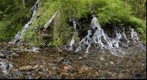 Artificial waterfall Bila Opava, Karlova Studanka, Czech Republic
