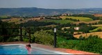 Umbria from a pool