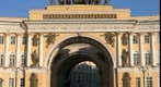 Triumphal Arch at Palace Square, St Petersburg (Russia)