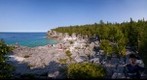 Indian Head Cove at Bruce Peninsula National Park - 2nd View, Cyprus Lake, Ontario, Canada Aug 15, 2007