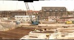 Building site Dutch railway system - Delft, Netherlands