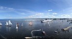 Luftbildpanorama HanseSail 2011