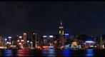 Hong Kong Harbour after sunset