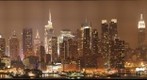 Nighttime Skyline of Manhattan from Hamilton Park, Weehawken, NJ