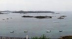 CHAUSEY L'ENTREE DU SUND PAR TEMPS GRIS