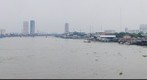 View of Chao Phraya River, from Rama VIII bridge