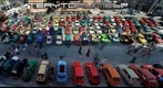 Panorama rynku w Toruniu - 8 Zlot Fiata 126p