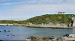 CHAUSEY LE SEMAPHORE ET L'ANCIEN HANGAR A BATEAUX DE LOUIS RENAULT