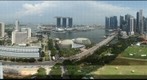 Singapore Marina Bay, City, Boat Quay and Formula One Race circuit construction  |  Matthew Holden