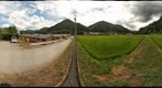 岩手県:住田町:中上団地:全景(7/24)