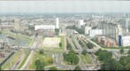 View from the Euromast, Rotterdam, Netherlands, Looking to the north