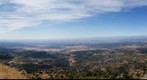 Panoramica del Valle del Tajo desde el castillo de Hinojosa de San Vicente