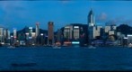 Hong Kong Harbour, just before sunset