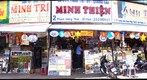 Shops in Pham Hong Thai, Ho Chi Minh City, Vietnam.