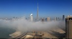 Burj Fog from Windsor Manor