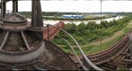 Carrie Furnace - view from bleeder valve