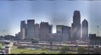 Downtown Dallas during rush hour
